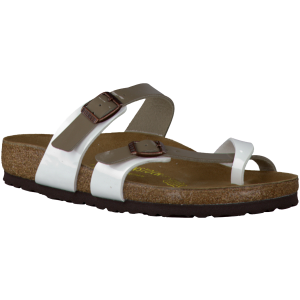 Witte Birkenstock Slippers MAYARI