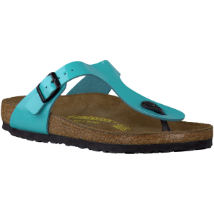 Blauwe Birkenstock Slippers GIZEH